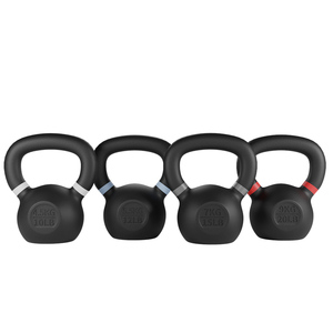 RIAO Gravity Black Cast Iron Powder Coated Kettlebell - Product Image 5