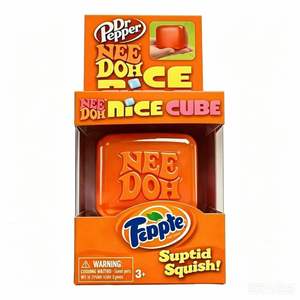 Nouveauté 2026 : Jouets sensoriels Needoh Cube Dr Pepper Squishy X Fanta Nice Cube, jouet anti-stress Squishy à remontée lente en sucre de malt - Product Image 6