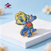 Longzhiyu – 20 ans d'expérience : Épingles personnalisées en métal, épingles de revers en émail dur sur mesure avec carte de support, idéales pour l'anime et la mode.