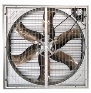 Ventilateur d'extraction de ventilation d'ouverture de système centrifuge de vente chaude européenne avec le couvercle de ceinture pour l'industrie de serre de maison de volaille