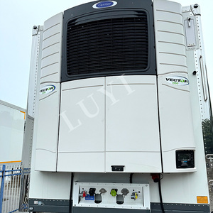 LUYI 3 asse 90 metri cubi <span class=keywords><strong>camion</strong></span> frigorifero in alluminio verdure di raffreddamento semirimorchio frigorifero - Product Image 4