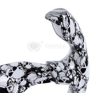 Volant de course modifié JDM personnalisé, universel, en acrylique, impression par transfert d'eau, pièces de décoration de <span class=keywords><strong>voiture</strong></span> - Product Image 3