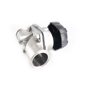 Vô trùng Kẹp PTFE niêm phong vận hành bằng tay vệ sinh cấp thực phẩm vệ sinh van màng thép không gỉ - Product Image 5