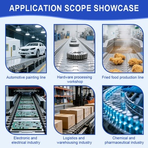 Fabrika Çıkışlı Endüstriyel Konveyör, Depo Konteyner Taşımacılığı İçin Taşıma Verimliliğini Artırır, Zincir Konveyör Tedarikçisi - Product Image 6