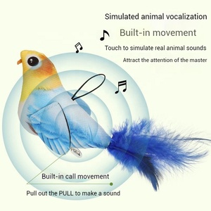Een Kattenspeelgoedvogel Maakt Een Geluid Dat Een Gesimuleerde Kat-Plagerige Stok Wordt Genoemd - Product Image 4