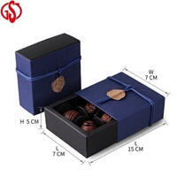 Boîte de bonbons en vrac, boîte de chocolat, emballage de confiserie, boîte en carton OEM avec plateau en papier