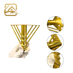 Patas de Silla en Forma de Y para Muebles, Repuesto para Gabinetes con Alambre, Sofá Grande Dorado, Patas de Muebles de 12cm de Calidad Superior del Fabricante - Product Image 2