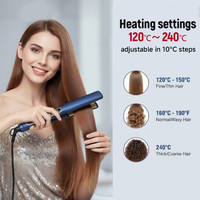 Produits Tendance Nouveautés Appareils de Coiffure en Céramique de Luxe Lisseur Sèche-Cheveux Ionique Électrique