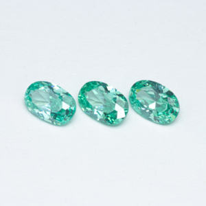 <span class=keywords><strong>Pietra</strong></span> Sciolta Ovale Zircone <span class=keywords><strong>Paraiba</strong></span> 5A con Fondo Piatto Appuntito per Anelli e Ciondoli Gioielli con Gemme - Product Image 2