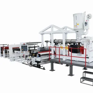 China Jwell Asa Co-extrusie Geglazuurd Golf Dakbedekking Tegels Vel Plastic Extruder Machine Productielijn