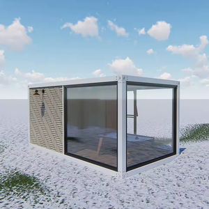 Casa Contenedor Modular de 20 pies, Oficina Desmontable, Espacio de Vivienda Pequeño Personalizable, Proyectos de <span class=keywords><strong>Hoteles</strong></span> y Alojamientos - Product Image 2