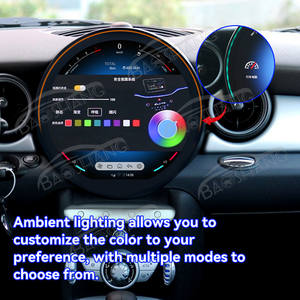 Autoradio multimédia Baoshang Qualcomm 15,8'' à écran tactile Android 15 pour <span class=keywords><strong>Mini</strong></span> <span class=keywords><strong>Cooper</strong></span> R56 2007-2010 avec navigation <span class=keywords><strong>GPS</strong></span> et Carplay - Product Image 4