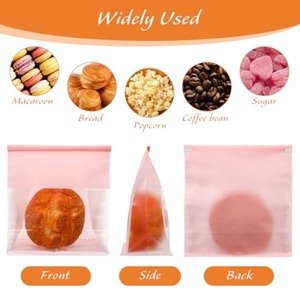 Bolsa <span class=keywords><strong>de</strong></span> Papel Kraft Personalizada para Pan Francés, Galletas, Pasteles, Bizcochos, con Ventana - Product Image 4