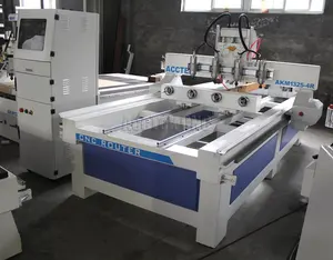 Bestseller Maschine CNC Mehr spindel fräsmaschine mit Typ3/Artcam Software 2400mm Rota