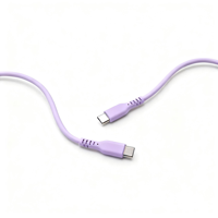 Câble USB-C vers USB-C Tenova 240W Super Rapide en Silicone Liquide, 1M 2M, Ultra Souple, pour iPhone 17 Pro Max MacBook 2026