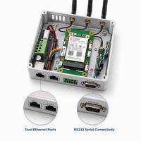 Módulo de Router Industrial 4G LTE M400D con RS232 y Ethernet Dual, Chipset Qualcomm, Solución de Gateway M2M IoT