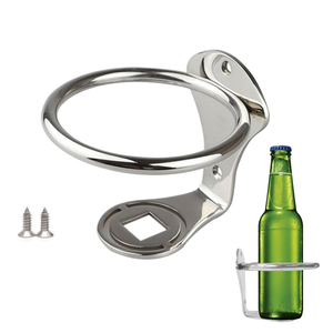 Portabicchieri universale in acciaio inox 316 con montaggio laterale per barche - Product Image 4