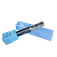 Fraise à queue de haute précision à 4 cannelures, hélice 35°, revêtement AlTiN, tige CNC de 6 mm, en alliage de tungstène-cobalt, personnalisable ODM/OEM