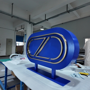 Commercial Business Sign <b>Board</b> Outdoor Led <b>Light</b> Box Blade Sign Shop Logo Custom Hanging Blade Signage - Product Image 5