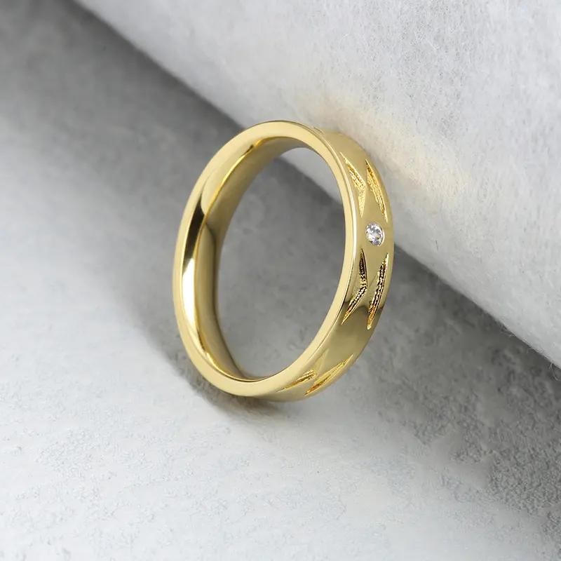 Custom Luxury Dainty Finger Ring 925 Sterling Silver Fine Jewelry Rings For Women Girls Ladies