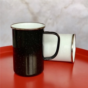 <span class=keywords><strong>Grober</strong></span> esmalte doble pared de gran capacidad ecológico Camping Picnic Hundebecher Tasse Becher Geschenk Wanderer taza al aire libre - Product Image 6