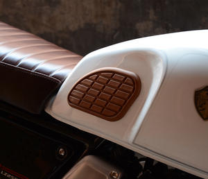 Autocollants de réservoir de carburant rétro universels protège-jambes latéraux antidérapants accessoires de modification de moto motos - Product Image 6