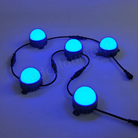 Lumière ponctuelle adressable 3D DMX SPI, base en aluminium, lumières ponctuelles extérieures, étanches IP65, lumière LED à pixels