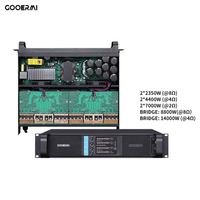 Amplificateur de puissance professionnel de classe D à montage en rack FP14000Q 4 canaux 14000W 90-260V pour système audio de scène et caisson de basses