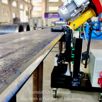 Machine à chanfreiner automatique de grande envergure de type fraisage KEDES pour plaques d'acier 6kW, machine à chanfreiner les plaques d'acier à vendre aux États-Unis et en Europe