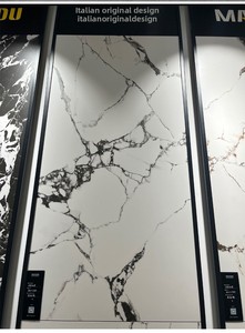 <span class=keywords><strong>Carrelage</strong></span> mural <span class=keywords><strong>et</strong></span> <span class=keywords><strong>de</strong></span> sol en porcelaine <span class=keywords><strong>de</strong></span> luxe à <span class=keywords><strong>motif</strong></span> <span class=keywords><strong>noir</strong></span> <span class=keywords><strong>et</strong></span> <span class=keywords><strong>blanc</strong></span> 750x1500mm, design Hyundai, épaisseur 9,8mm, antidérapant pour villa - Product Image 6