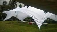 Tente d'événement portable de luxe, imperméable, résistante au feu, extensible, nouveau style, grande tente bédouine du désert, cadre en aluminium Sieco