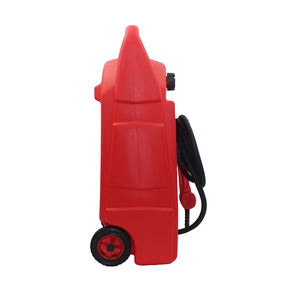 Tanque de Combustible Portátil <span class=keywords><strong>CTG</strong></span> de 57 Litros con Ruedas, de Plástico HDPE, con Bomba para Transporte de Diésel, 12V, Precisión del 1%, Temperatura Ambiente - Product Image 4