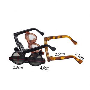 Lunettes de soleil miniatures pour poupées BJD 4,5 cm 1/6 1/8 1/12 - Product Image 5