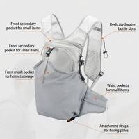Lightweight Hydration Backpack 3D Breathable Mesh Vest Pack for Trail Running Marathon Hiking Cycling with Dedicated PhonePocket