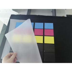 13x19 feuilles de <span class=keywords><strong>transfert</strong></span> pour dtf A3 A4 PET DTF Film de <span class=keywords><strong>transfert</strong></span> thermique DTF Film d'imprimante pour <span class=keywords><strong>tissu</strong></span> T-shirt nouveau matériel d'impression numérique - Product Image 6