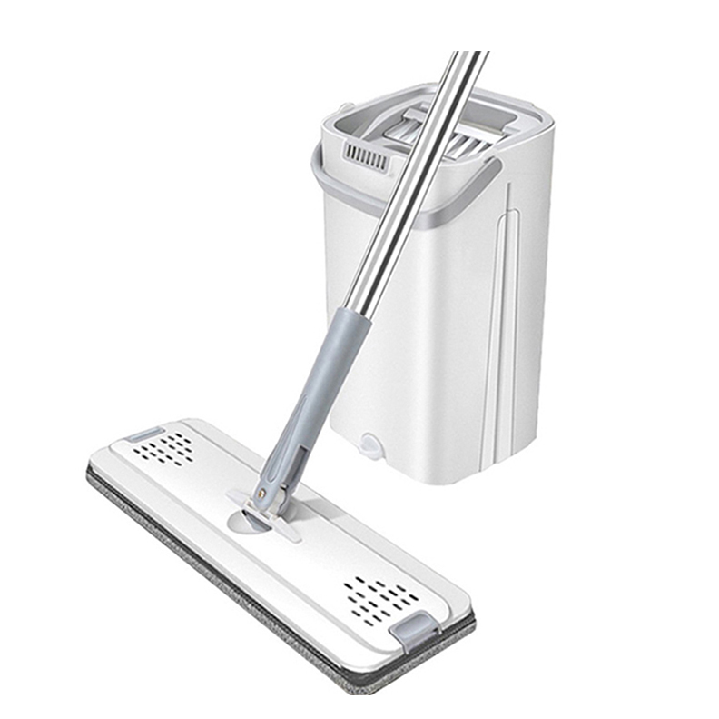 Modern New Design Hand Free Easy Mop Set 360 Flat Mop Hand Free Wet and Dry Flat Mop for Sale