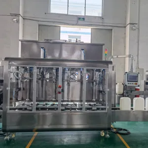 Automatic Small Bottle Drinking Mineral Water Production Line Multi Head Liquid Filling Machine