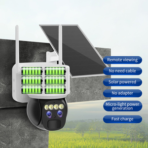 Ubox Cámara Solar 4G 10 <span class=keywords><strong>X</strong></span> ZOOM Lente Dual <span class=keywords><strong>CCTV</strong></span> 3MP 5MP Cámara de Seguridad WiFi solar para Di Fish Farm Venta al por mayor - Product Image 2