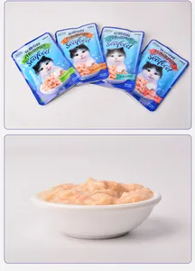 Multifunctional Temptations Cat Food Salmon Tuna Bonito Cat Cream Food Paste Tube 25 Ml Cat Food China Strips Snacks