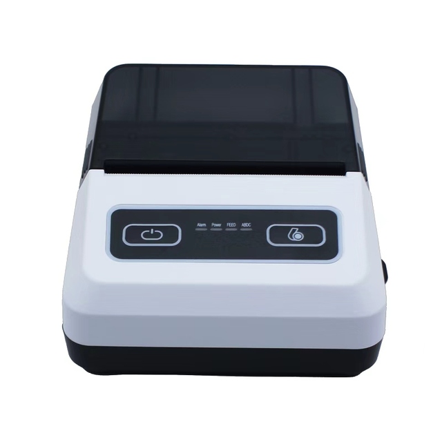 Portable Sticker Printer 80mm Mini Thermal Label Maker 203dpi for Wireless Shipping Printer for IOS Android Windows Stock
