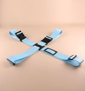 Sabuk koper luar ruangan poliester kustom ODM tali silang dapat diatur dengan kunci cetak lucu - Product Image 1