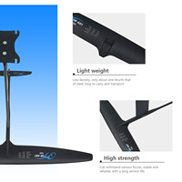 Sports nautiques GY-HP1201 pompe feuille Hydrofoil Wingfoil ensemble feuille conseil carbone aluminium alimenté Hydrofoil Kit planches de surf accessoires