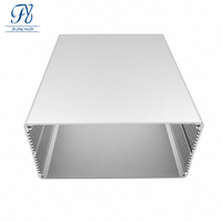 Boîtier large en alliage d'aluminium extrudé 160*80mm, longueur 200/220mm, indice de protection IP54, dissipation thermique pour alimentation électrique