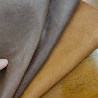 Cuero Sintético Impermeable de 1.0mm, Forro de Poliéster Artificial Vintage para Bolsos y Cinturones de Mujer 622