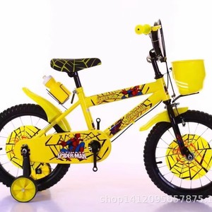 Spider-Man Kids Bicycle 16 Inch With Training Wheels And Basket For Children - Product Image 3