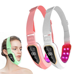 Dispositivo Eléctrico de Microvibración Facial para Adelgazar, Masajeador Facial en Forma de V para Reafirmar la Piel, Cinturón de Masaje para Belleza Profesional - Product Image 1