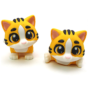 Mini Tigre 3D Imprimé en 3D, Articulé et Flexible, Mignon, Anti-stress, pour Adultes et Cadeaux de Fête - Product Image 4