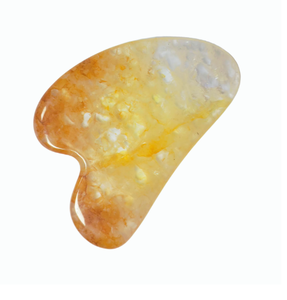 Masseur facial pour rituels de bien-être, fourni par l'usine, grattoir Gua Sha naturel Golden Healer - Product Image 1