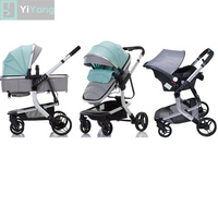 Poussette compacte pliante automatique de nouveau design pour bébé