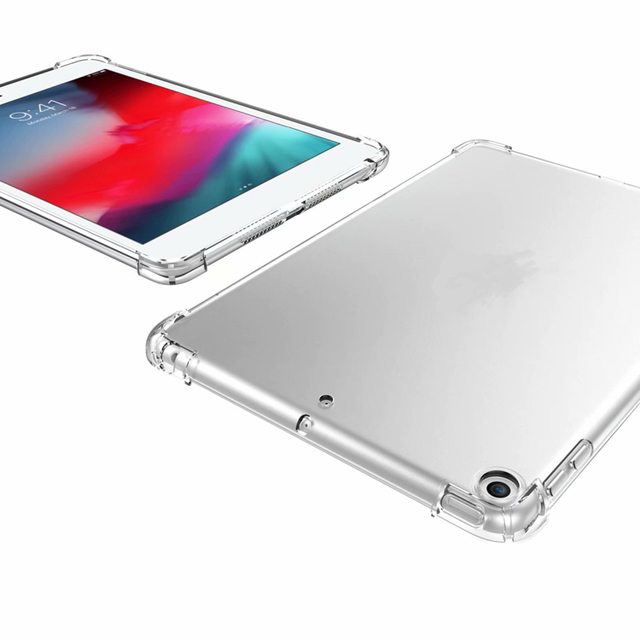 Eco-Friendly Shockproof Design Transparent Clear Tablet Soft TPU Protection Back Cover Case for Ipad 2 3 4 Universal